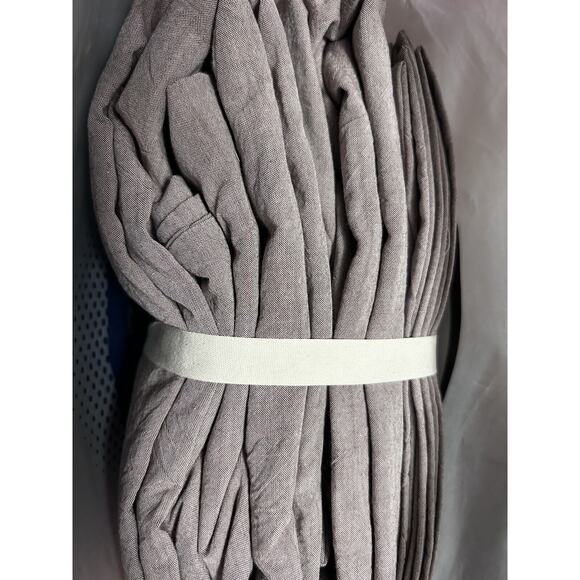 Moomee M01-BN-K Mauve Brown Breathable Durable Bedding Duvet Cover Set Size King - Picture 5 of 9